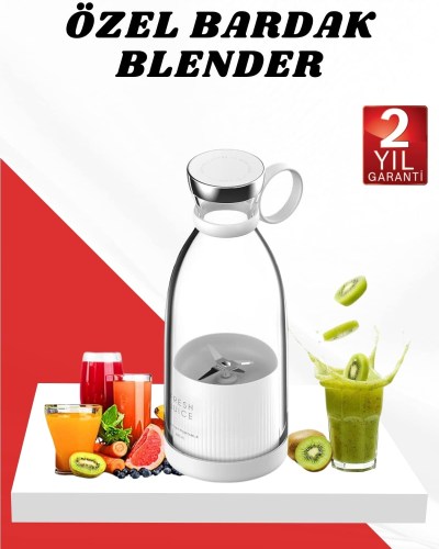 Anneler Gününe Özel Hediye Bardak Blender Paslanmaz Çelik Bıçaklı