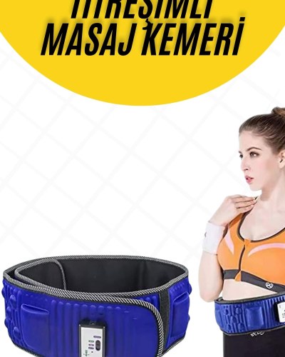 Göbek Eritme Aleti 5 Farklı Hız Ayarlı Sırt Bel Omuz ve Baldır Bölgelerine Uygun