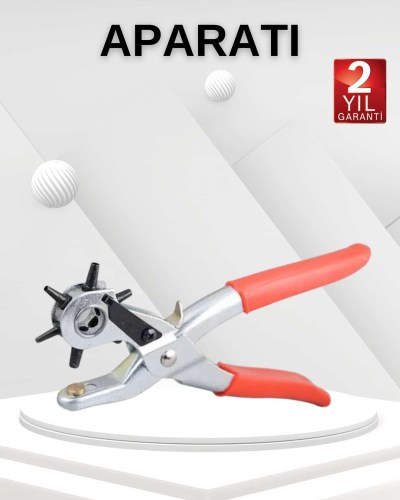 Kemer Delme Makinesi Aleti Kemer Delme Pensi Kumaş Kemer Ayakkabı Deri