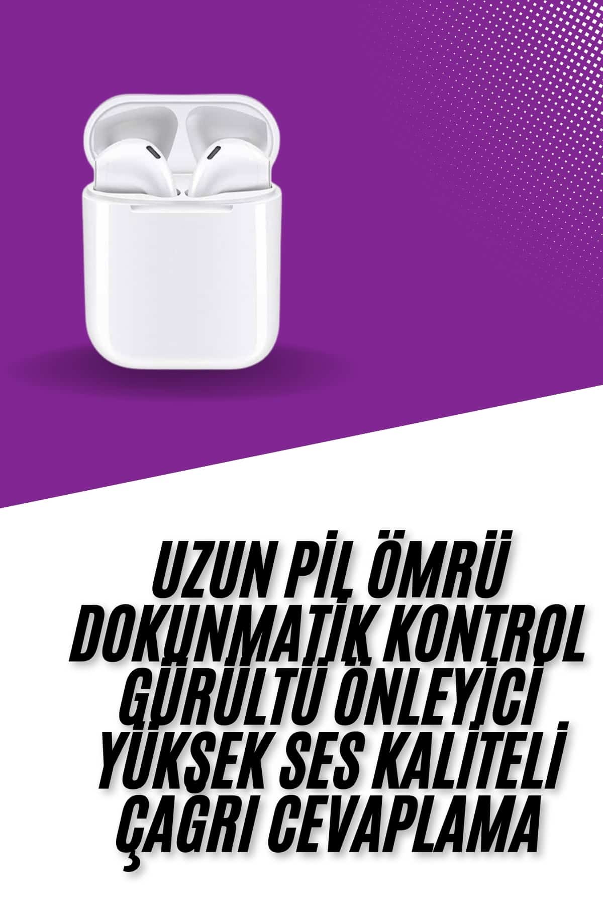2025 Model Yeni Nesil Çok Tercih Edilen Bluetooth Kulaklık Dokunmatik Kontrol - Görsel 2