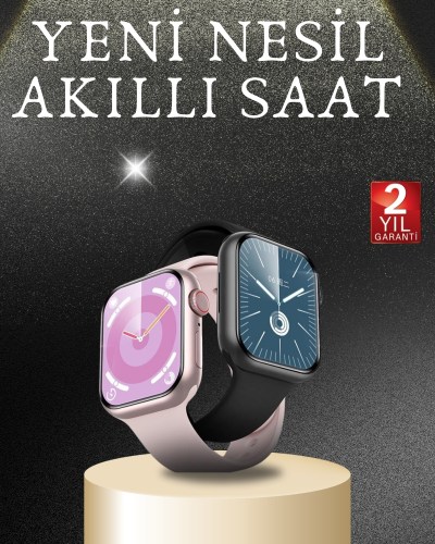 Akıllı Saat Alarm ve Titreşim Uyku ve Sağlık Takibi GPS Uyumlu Nabız Ölçer Sesli Görüşme