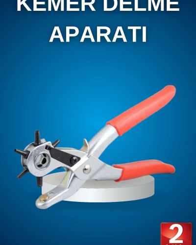 Kemer Delme Pensesi Deri Delici Pensi Zımba 6 Farklı Boyutta