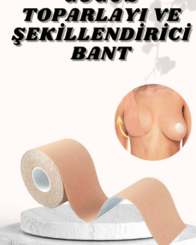 Göğüs Bandı Toparlayıcı ve Şekillendirici Tere ve Suya Dayanıklı Esnek Yapılı Hassas Ciltlere Uygun