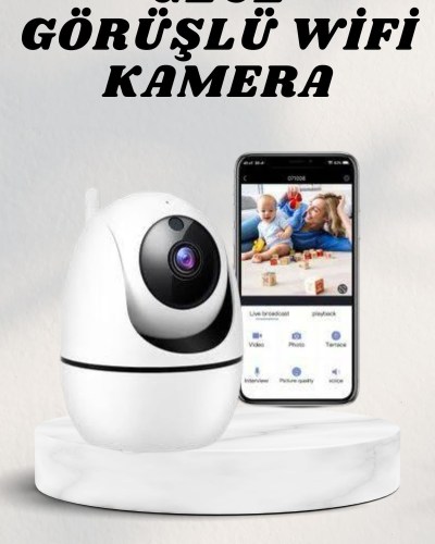 Wifi Kamerası Kablosuz Wifi Güvenlik Kamerası