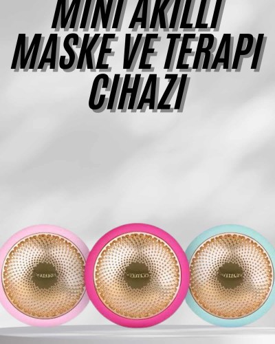 Maske ve Terapi Cihazı LED Terapi Akıllı Maske Hassas Ciltlere Özel
