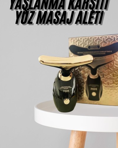 Yüz Masaj Aleti Boyun ve Yüz EMS Güzellik Cihazı Cilt Sıkılaştırma Cilt Gençleştirme Cihazı