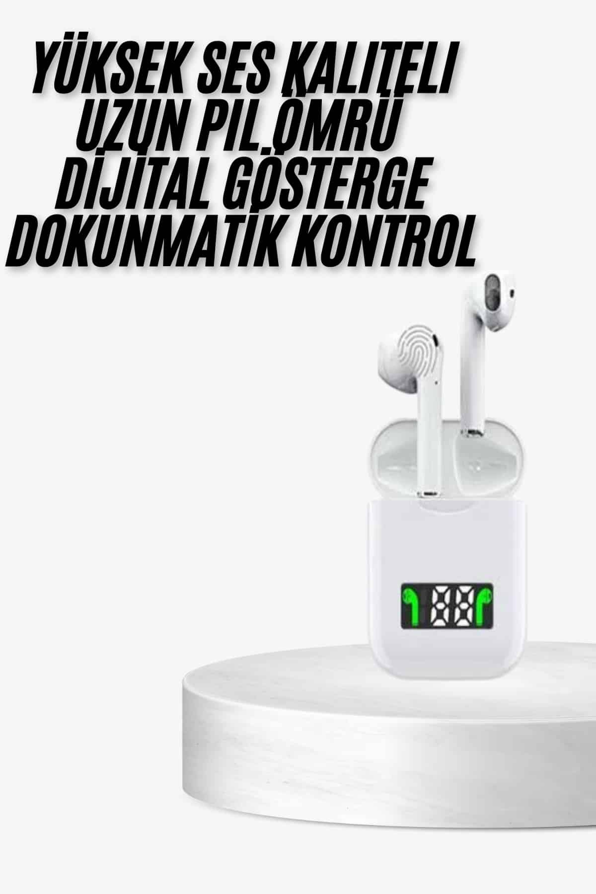 Bluetooth Kulaklık Kablosuz TWS Çağrı Cevaplama ANC Özelliği - Görsel 2