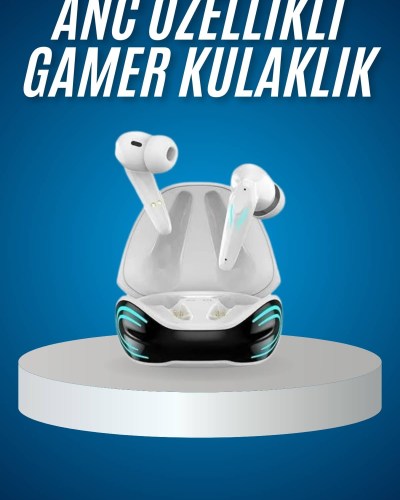 Oyuncu Kulaklığı Mikrofonlu Gürültü Engelleme Gecikme Önleyici Bluetooth Kulaklık