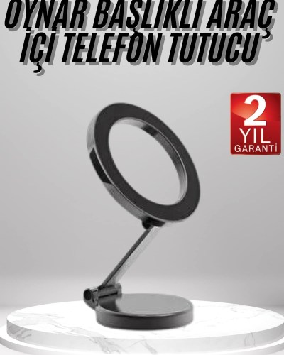 Magsafe Telefon Tutucu 360 Dönebilen Ayarlanabilir Araç İçi Tutucu