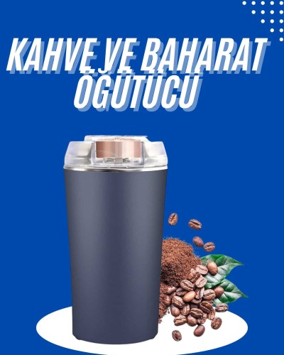 Yeni Nesil Kahve ve Baharat Öğütücü Paslanmaz Çelik Kahve Değirmeni