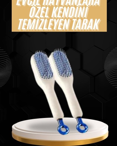Kolay Temizlenen Fırçası Evcil Hayvanlara Özel Tüy Temizleme