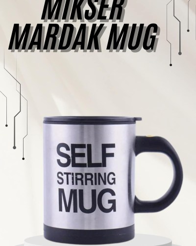 Karıştırıcı Özellikli Mikser Kupa Bardak Termos Bardak