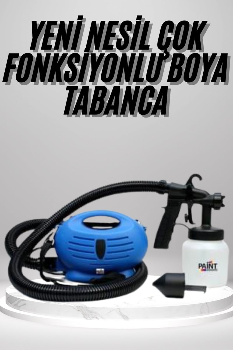 Yeni Nesil Boya Tabancası Çok Fonksiyonlu Boya Tabanca Taşınabilir Askılı