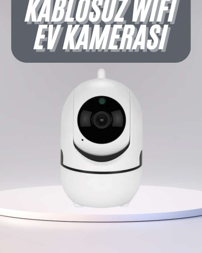 360° Full HD Akıllı Kamera Hareket Sensörlü Wifi Kamera Çocuk Güvenlik Kamerası