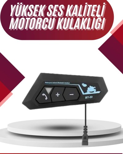 Intercom Bluetooth Kask Kulaklık Motosiklet Kulaklık 5.0 Bluetooth