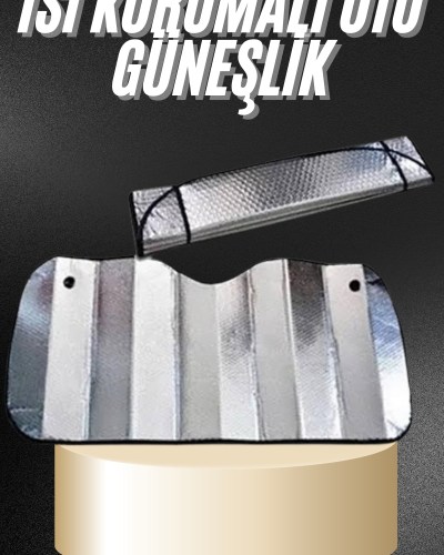 Araba Ön Cam Güneşliği Katlanabilir Oto Güneşlik Tüm Araç Modellerine Uygun