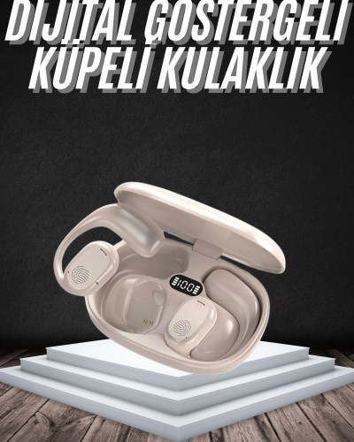Android ve İOS Uyumlu Bluetooth Küpe Kulaklık Bluetooth Kulaklık Kablosuz