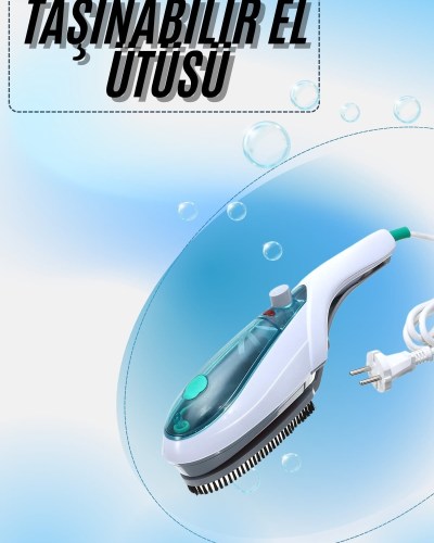 Profesyonel Buharlı 1500 W El Seyahat Ütüsü Pratik Ütü Kolay Taşıma