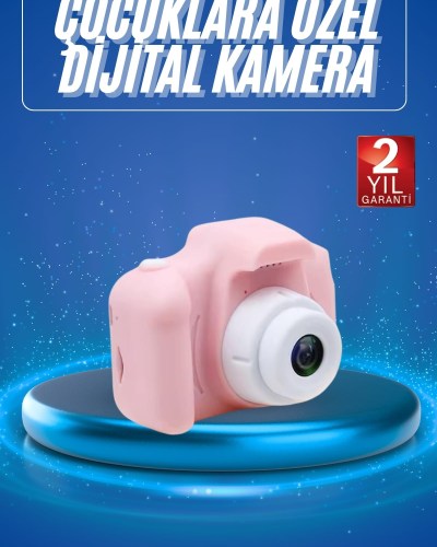 2.0 Inç Ekran Mini 1080p Hd Çocuk Kamera Dijital Fotoğraf Makinesi