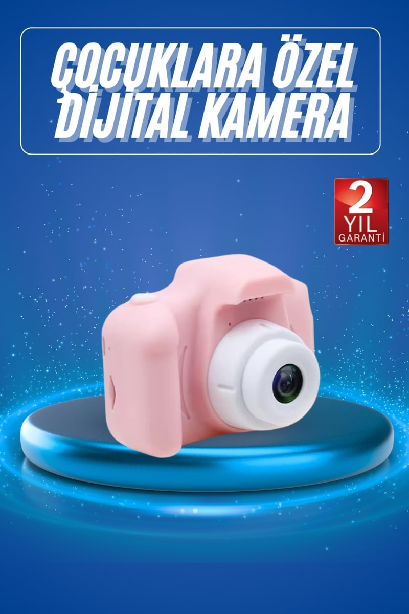 2.0 Inç Ekran Mini 1080p Hd Çocuk Kamera Dijital Fotoğraf Makinesi