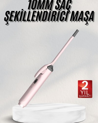 Saç Şekillendirici 10 MM Saç Maşası Seramik Kaplama