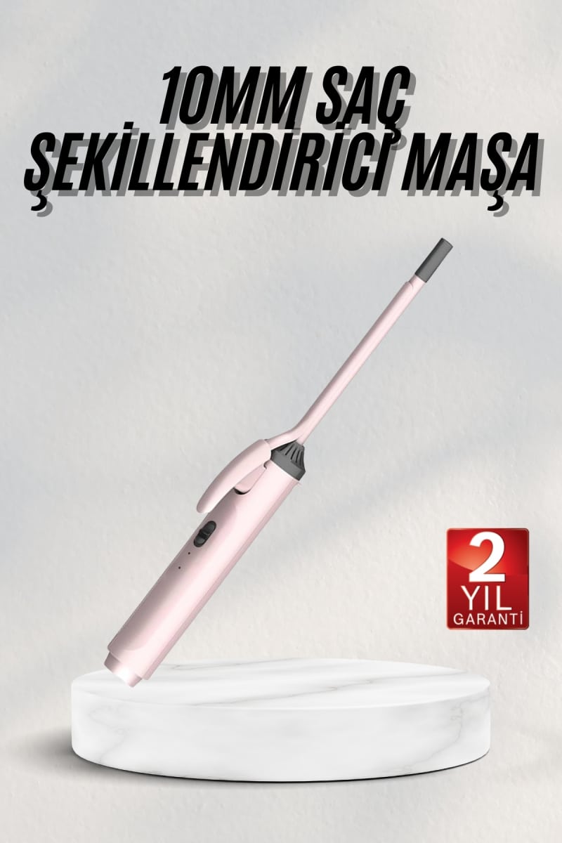 Saç Şekillendirici 10 MM Saç Maşası Seramik Kaplama