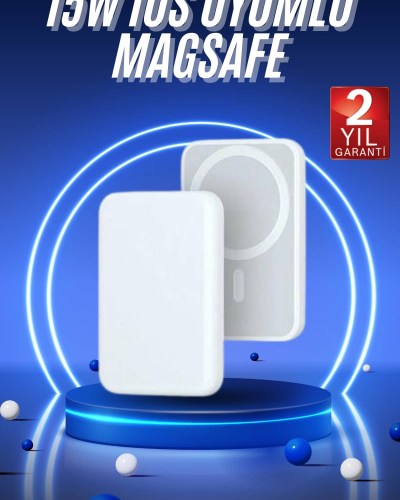 Magsafe Battery Pack Powerbank Kablosuz Şarj 5.000 mah