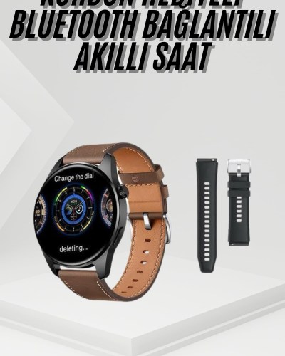 2025 Model Akıllı Saat Titreşimli Uyku ve Sağlık Takibi NFC ve GPS Uyumlu