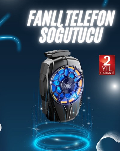 Telefonu Soğutma Fanı Radyatör Mobil Cihazlara Uyumlu Soğutucu