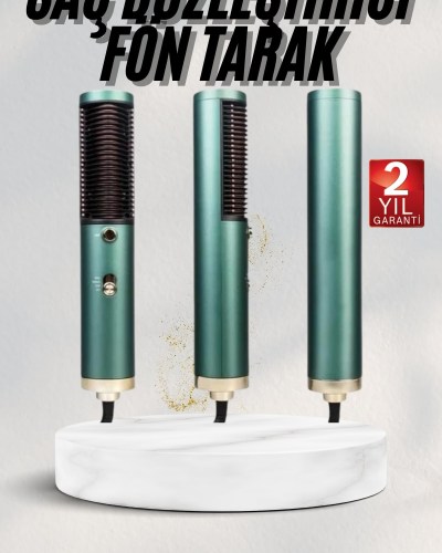 Fön Tarak Saç Düzleştirici Saç Kurutma Makinesi Sıcak Hava Fırçası