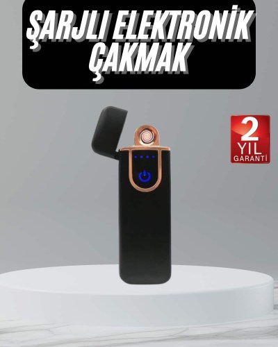 Çakmak Usb Şarj Rüzgardan Etkilenmez Elektronik Çakmak