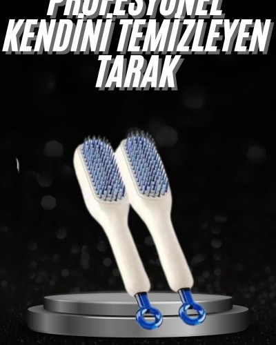 Kendi kendini Temizleyebilen Hijyenik Saç Fırçası Anti-Statik Teknolojisi