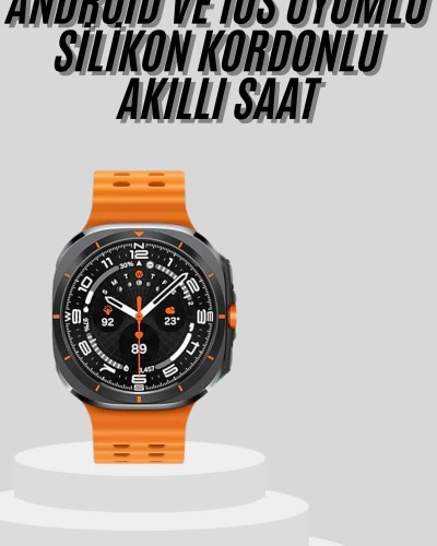 Yeni Nesil Çağrı Cevaplayabilen 47 MM Titreşimli Çok Fonksiyonlu Akıllı Saat