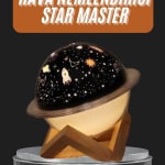 Aromaterapi Hava Nemlendirici Gece Lambası Uzay Model Satürn Oda Kokusu