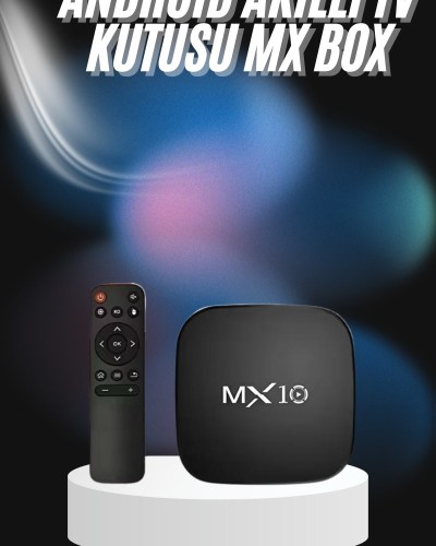 2.4G Wifi Tv Box Medya Oynatıcı TV Uyumlu MX Box Kutusu Android TV