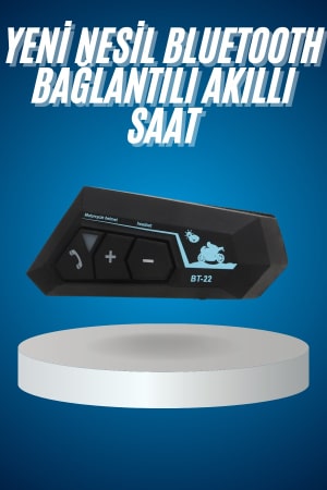 Bluetooth Kask Kulaklığı Intercom 5.0 Bluetooth Android ve İOS Uyumlu