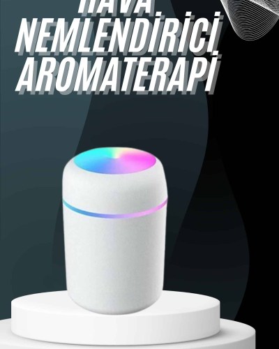 Hava Nemlendirici Buhar Makinesi Led Işıklı USB Dekoratif Nemlendirici