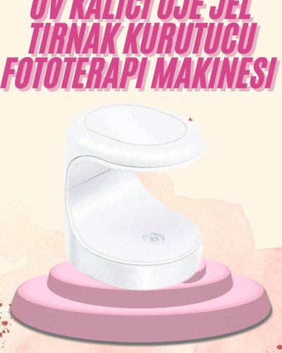 Mini Taşınabilir Kalıcı Oje Jel Tırnak Kurutucu Fototerapi Makinesi