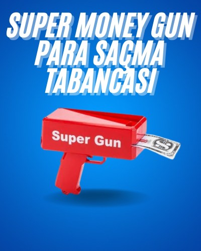 Kırmızı Çocuklara Özel Para Fırlatma Makinesi Para Saçma Tabancası