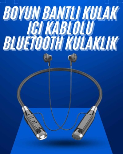 Boyun Bantlı SD Kart Girişli Yüksek Perfomanslı Bluetooth Kulaklık