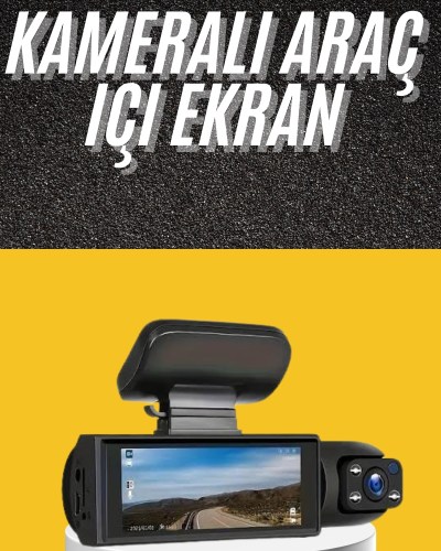 Sürüş Kamerası Video Kaydedici Hareket Algılama Gece Görüşlü