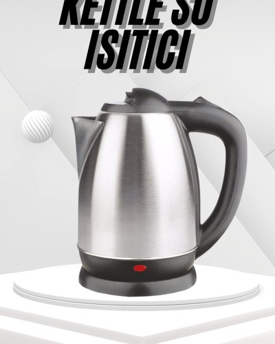 Yeni Nesil Saplı Uzun Ömürlü Paslanmaz Çelik Su Isıtıcı Kettle