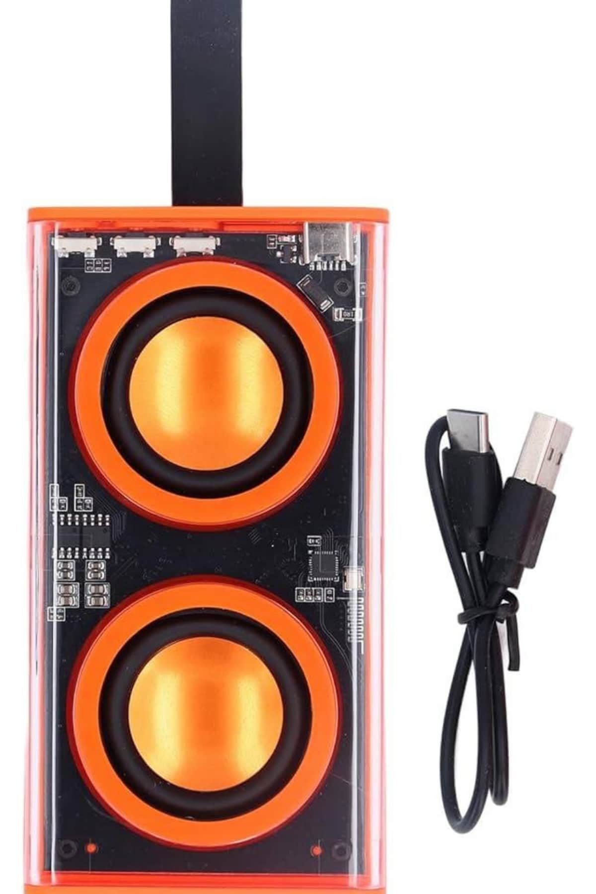 Rgb Işıklı Hoparlör Taşınabilir Hoparlör Kablosuz Bluetooth 5.0 Bağlantı - Görsel 3