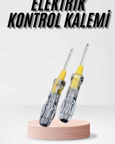 Kontrol Kalemi Çift Başlıklı Şeffaf Elektrik Testi Değişken Uçlu