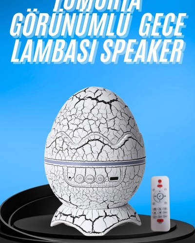 Gece Lambası Yumurta Işık Speaker Yeni Nesil Dinozor Yumurtası Görünümlü