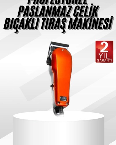 Profesyonel Tıraş Makinesi Uzun Ömürlü Kırmızı Saç Sakal Kesme