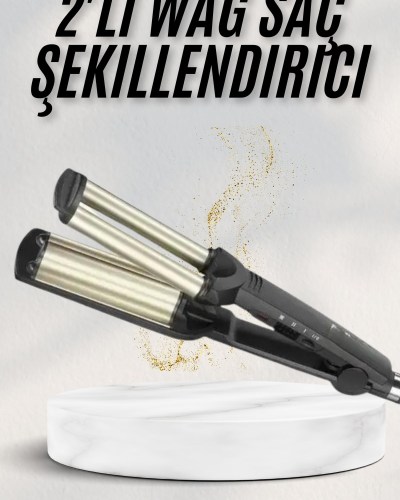 Saç Şekillendirici Wag Maşa Su Dalga Maşası Tüm Saç Tiplerine Uygun