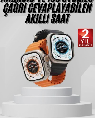 Akıllı Saat Amoled Ekran Bluetooth Bağlantılı Özel Tasarım Unısex