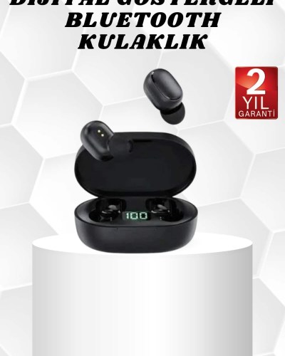 Kablosuz Kulak İçi Bluetooth Kulaklık Stereo Dokunmatik Kontrollü Kulaklık