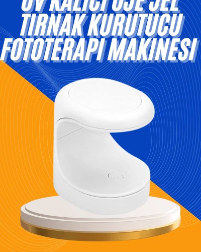 Protez Tırnak Kurutucu Kalıcı Oje Led Oje Kurutucu UV Işınlı Taşınabilir